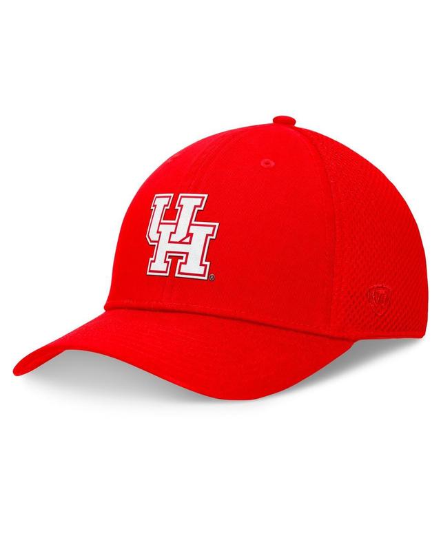 Top of the World Mens Red Houston Cougars Spacer Flex Hat Product Image