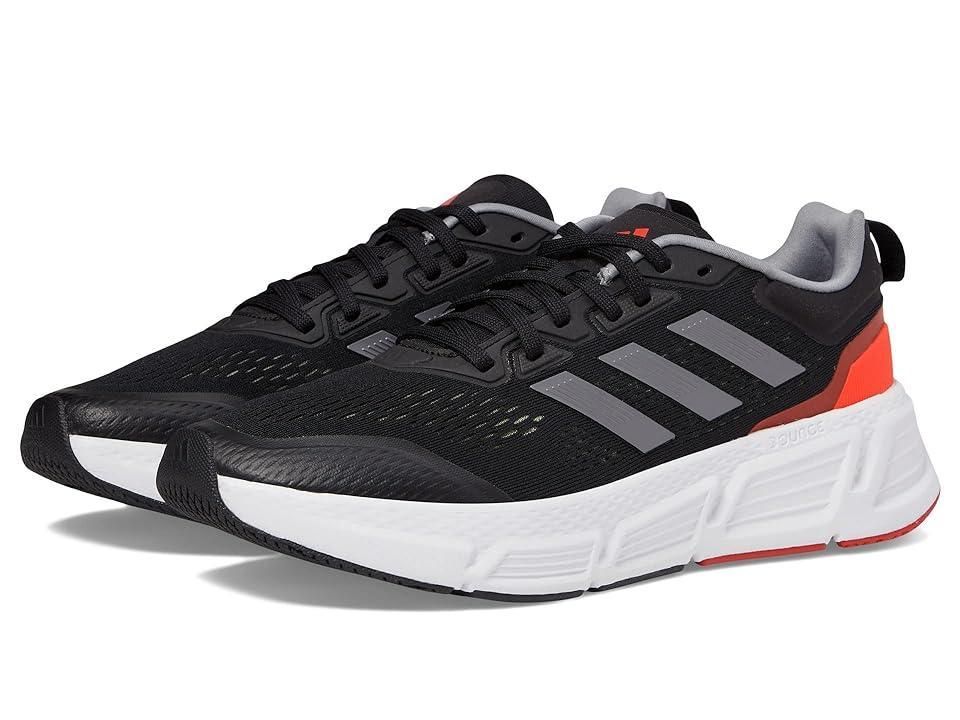 adidas Running Questar (Black/Iron Metallic) Men's Shoes Product Image