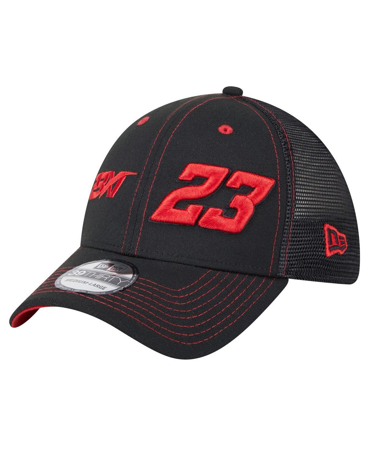 New Era Mens Black Bubba Wallace Driver 39THIRTY Trucker Fitted Hat Product Image