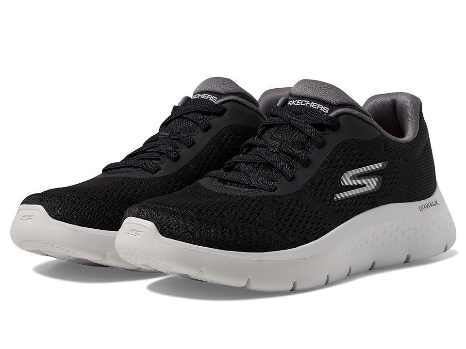 SKECHERS Performance Go Walk Flex - Remark Charcoal) Men's Lace-up Boots Product Image