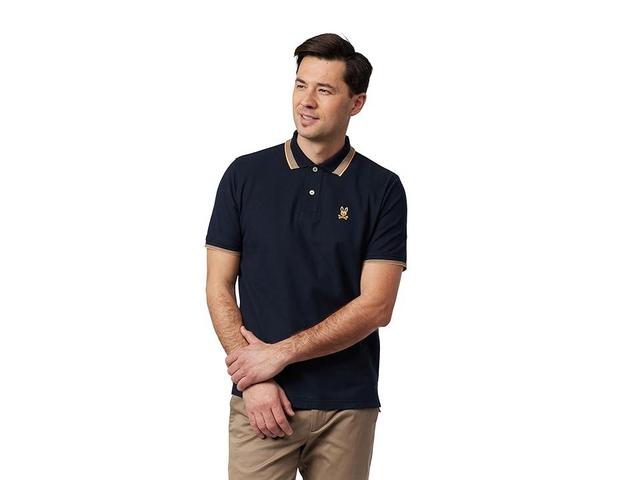 Psycho Bunny Queensbury Pique Polo Men's Short Sleeve Knit Product Image