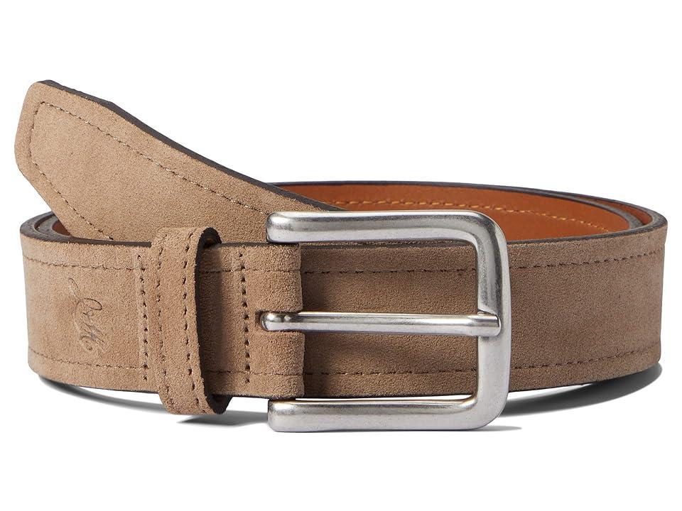 Johnston  Murphy Collection Mens English Suede Baldwin Belt Product Image