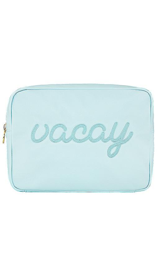 Sky Vacay Embroidered Large Pouch Product Image