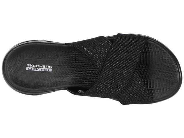 SKECHERS Performance On-The-Go 600 - Glistening (Black) Women's Sandals Product Image