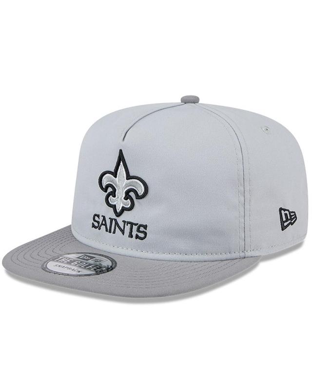 New Era Mens Gray New Orleans Saints 2024 Nfl Training Camp Golfer Snapback Hat Product Image