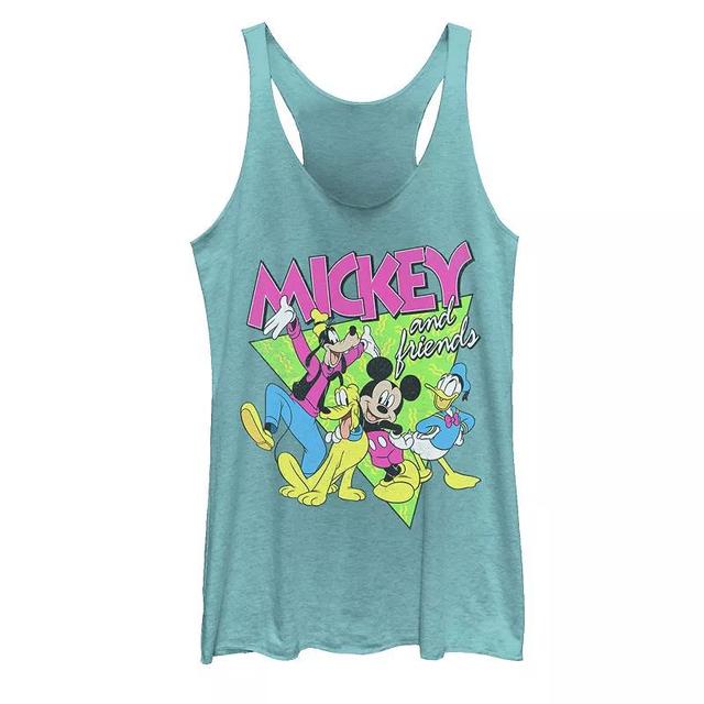 Disneys Mickey Mouse Juniors 90s Friends Tank Top, Girls Product Image