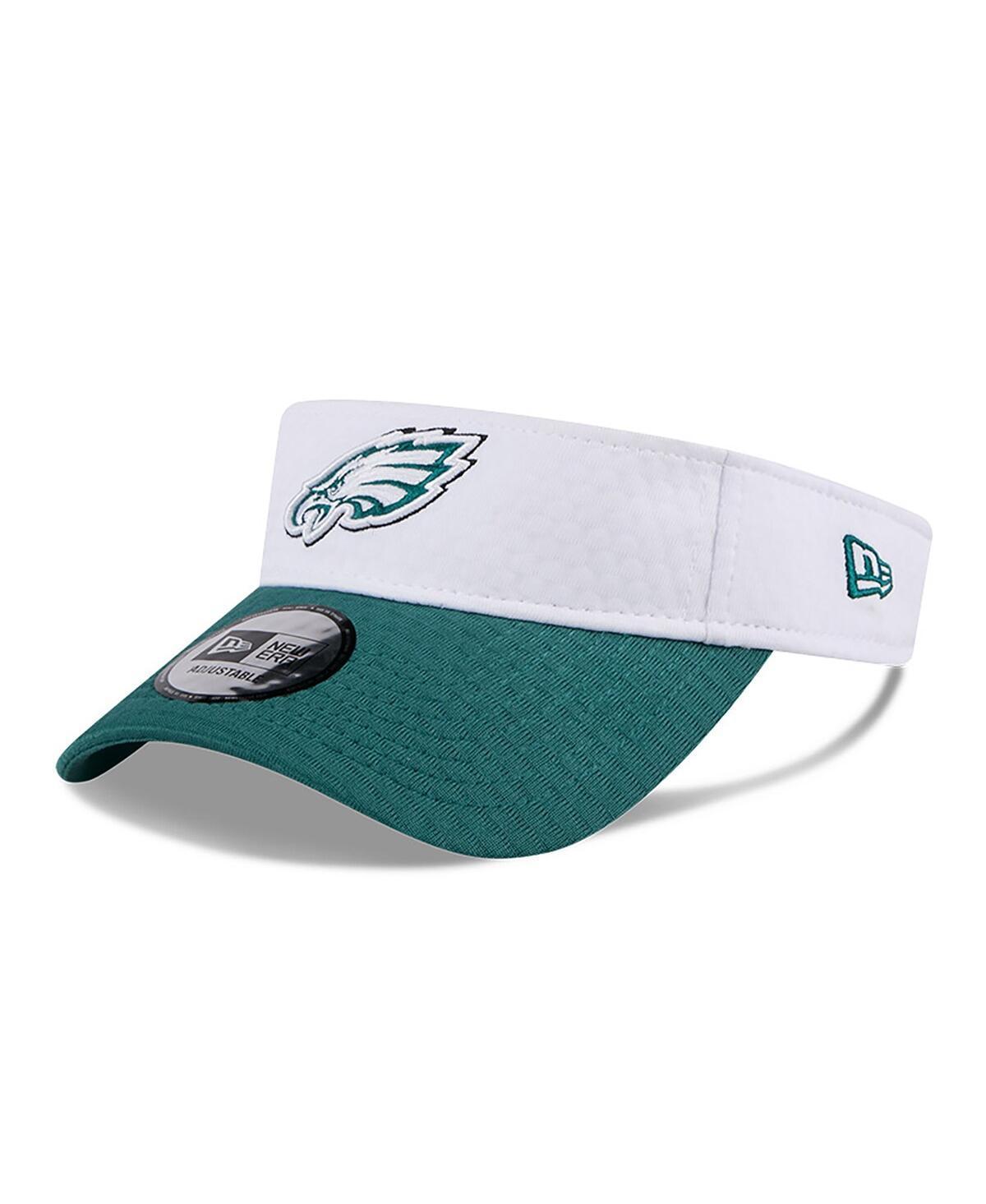 New Era Mens White Philadelphia Eagles 2024 Nfl Training Camp Adjustable Visor - White Product Image