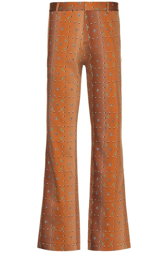 SIEDRES Flared Geometric Pants Size 52, 54. Product Image