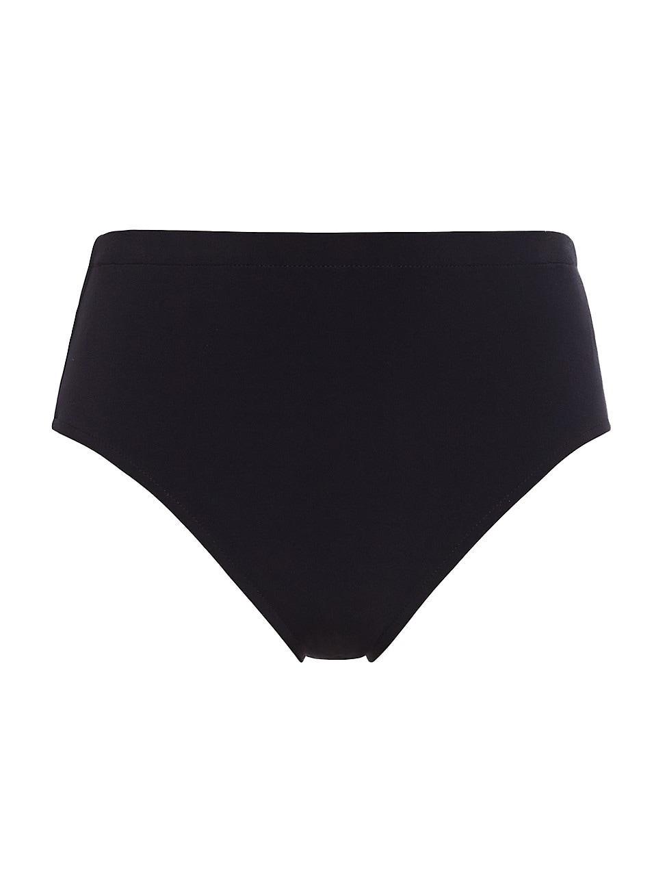 Womens Mid-Rise Jersey Bikini Bottom Product Image