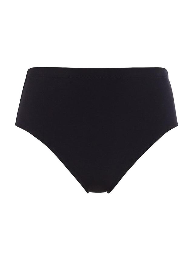 Womens Mid-Rise Jersey Bikini Bottom Product Image