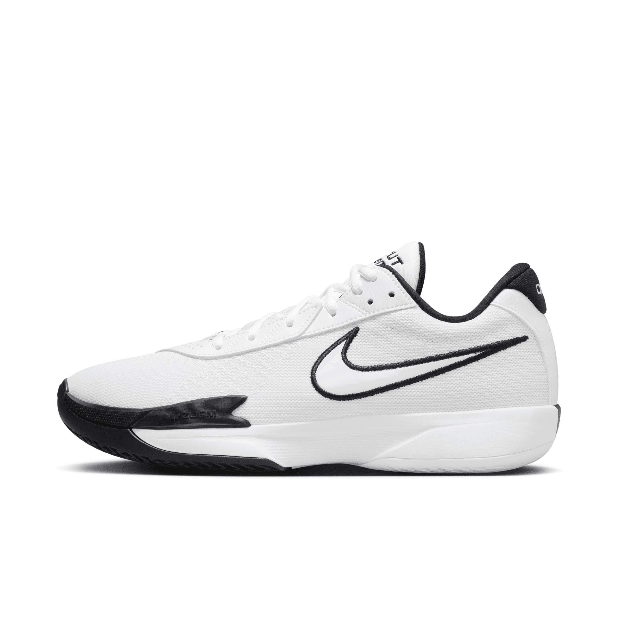 Nike Mens Nike Air Zoom G.T. Cut Academy - Mens Basketball Shoes White/Black/Summit White Product Image