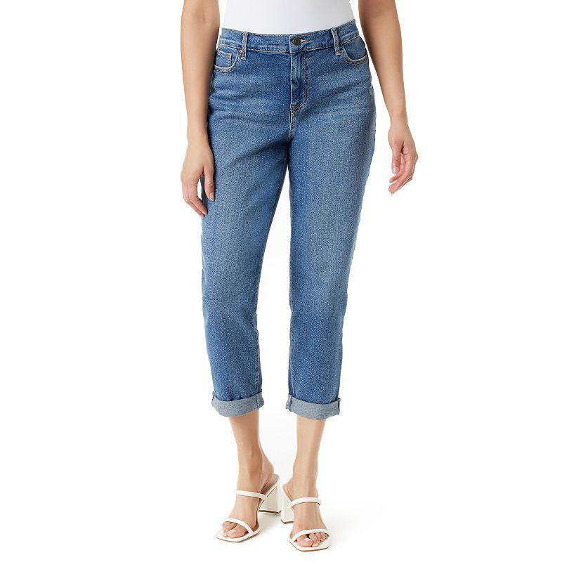 Womens Gloria Vanderbilt Weekend Slim Boyfriend Jeans Product Image