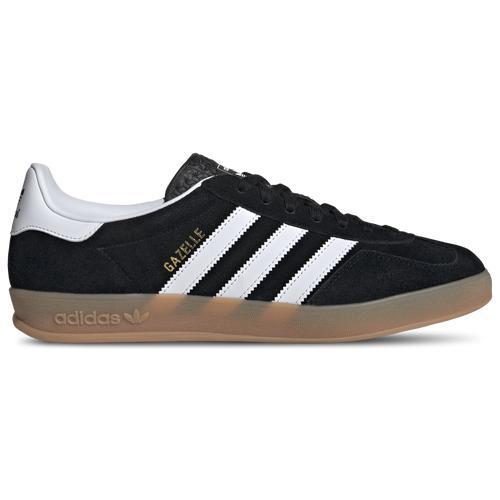 adidas Originals Mens adidas Originals Gazelle Indoor - Mens Shoes White/Black Product Image