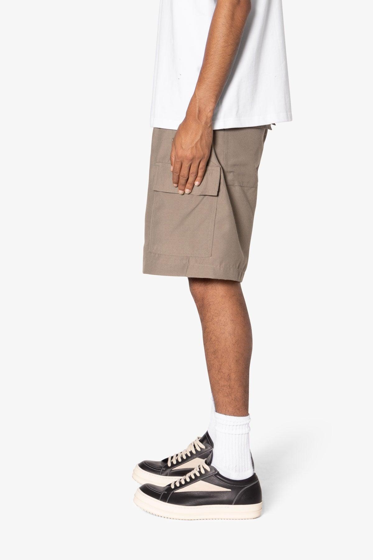 Rave Double Cargo Shorts - Olive Product Image