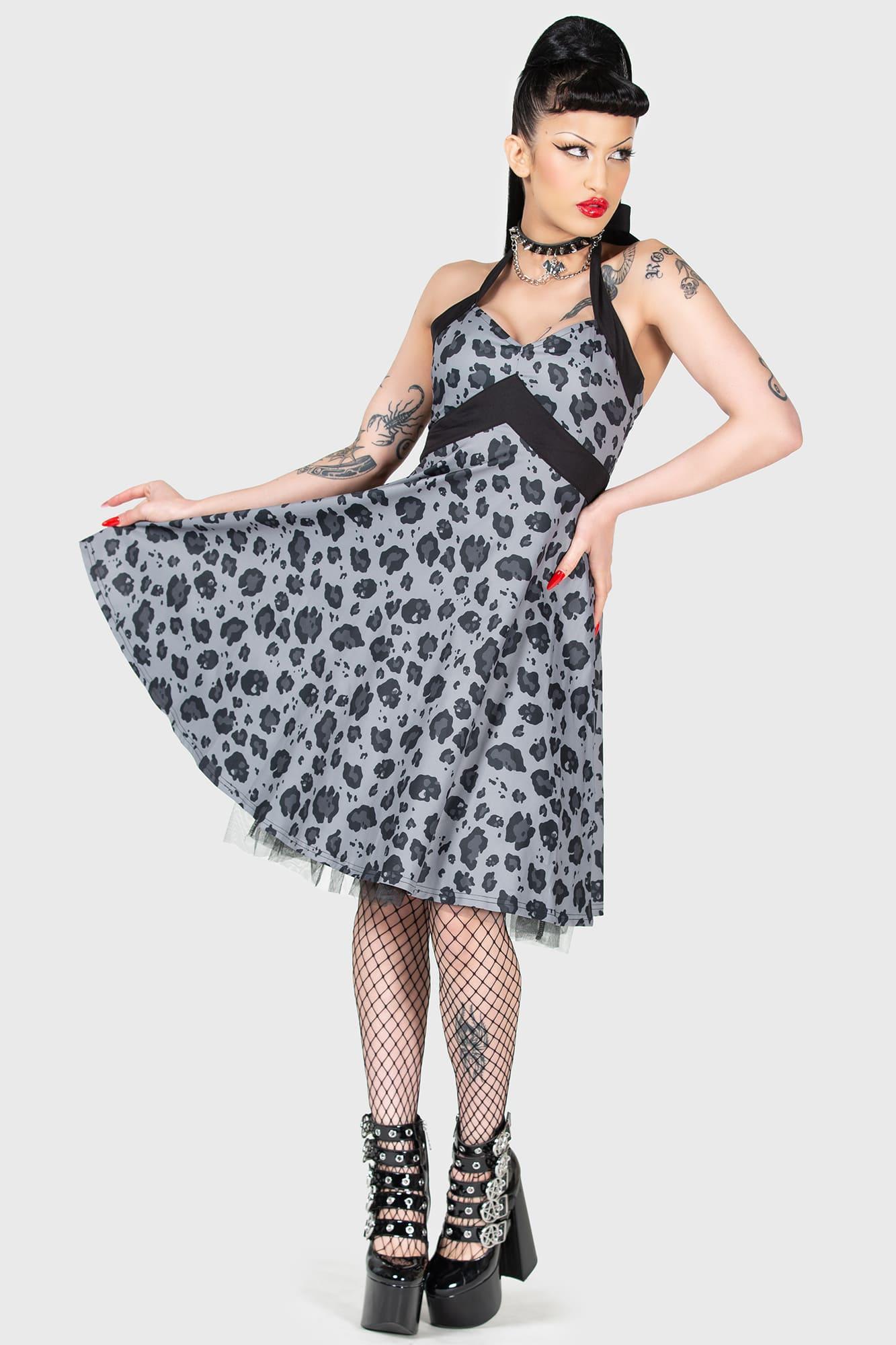 Backseat Bingo Skater Dress Female Product Image