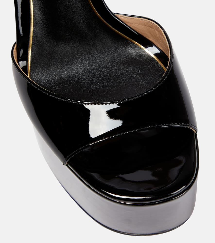 VALENTINO GARAVANI Platform Open-toe Sandals In Black Product Image