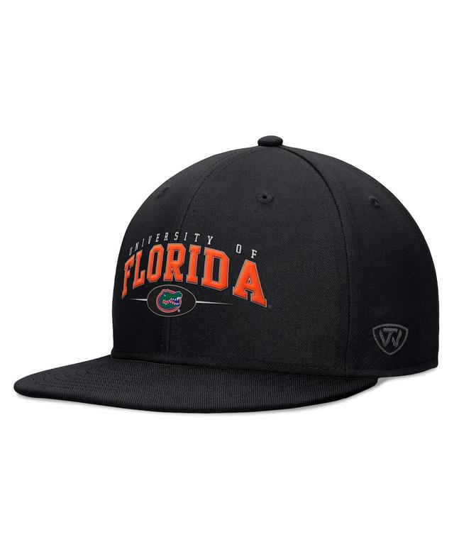 Top of the World Mens Black Florida Gators Bullpen Snapback Hat Product Image