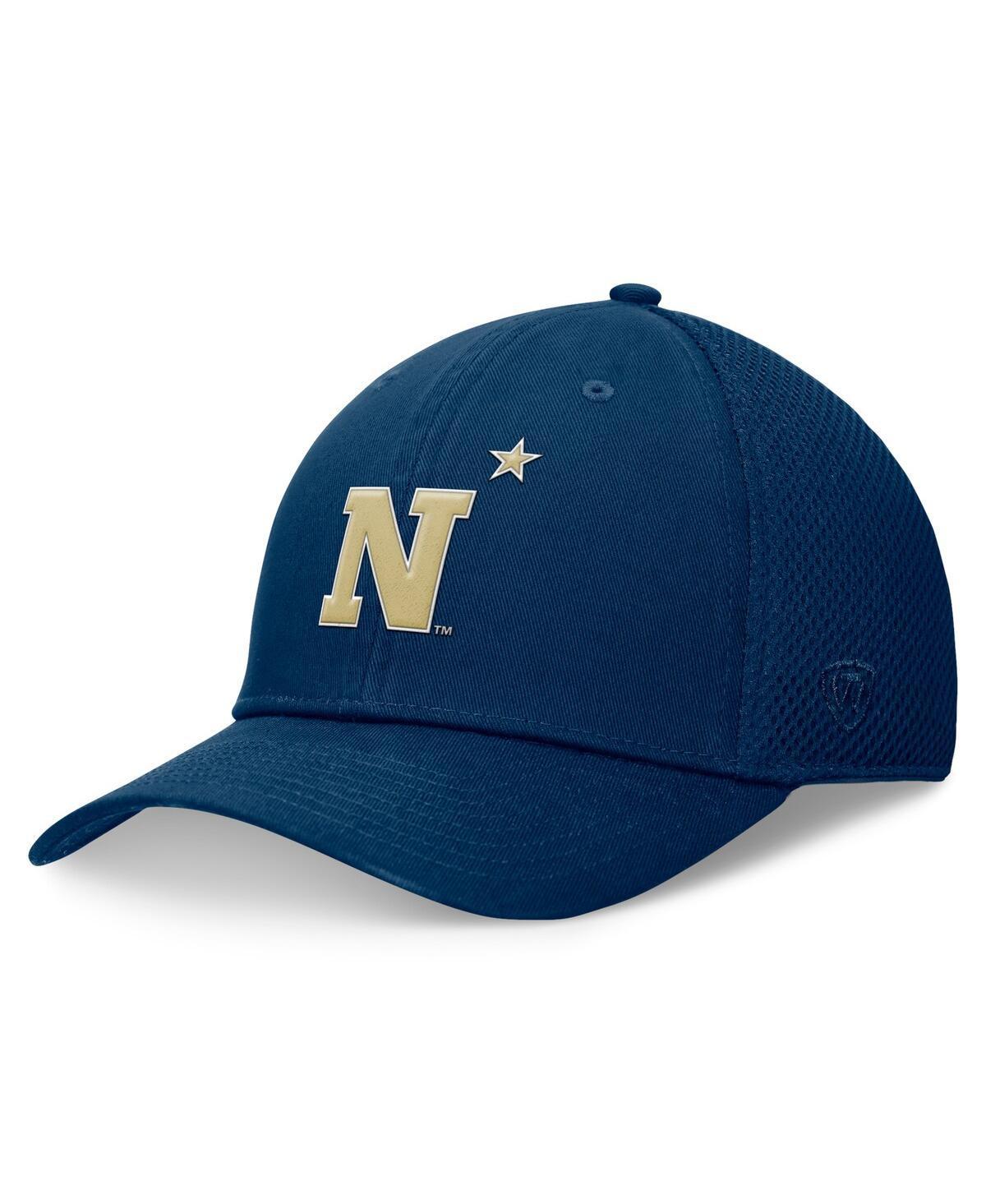 Top of the World Mens Navy Midshipmen Spacer Flex Hat Product Image