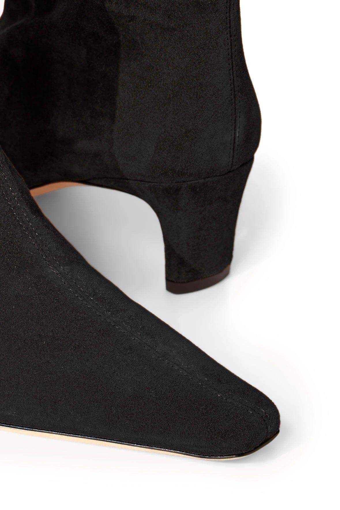 WALLY ANKLE BOOT | BLACK SUEDE Product Image