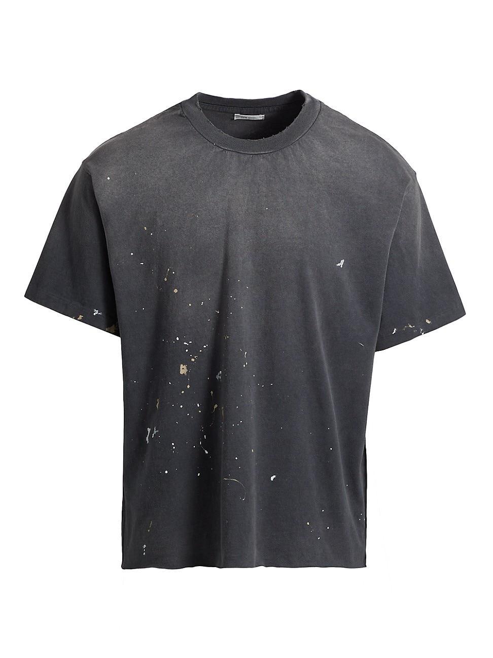 Mens Odeon Splatter Cotton T-Shirt Product Image