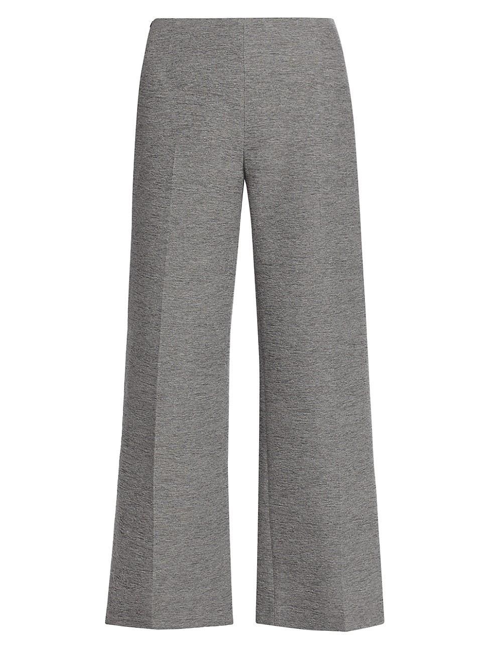 Womens Knit Wide-Leg Trousers product image