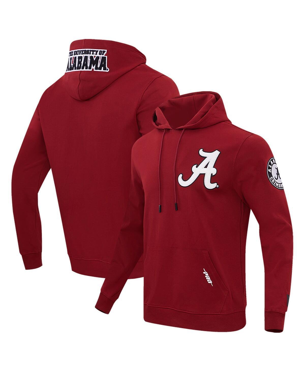 Mens Pro Standard Crimson Alabama Crimson Tide Classic Pullover Hoodie Product Image