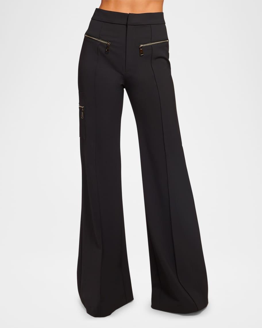 Emory Wide-Leg Pintuck Pants product image