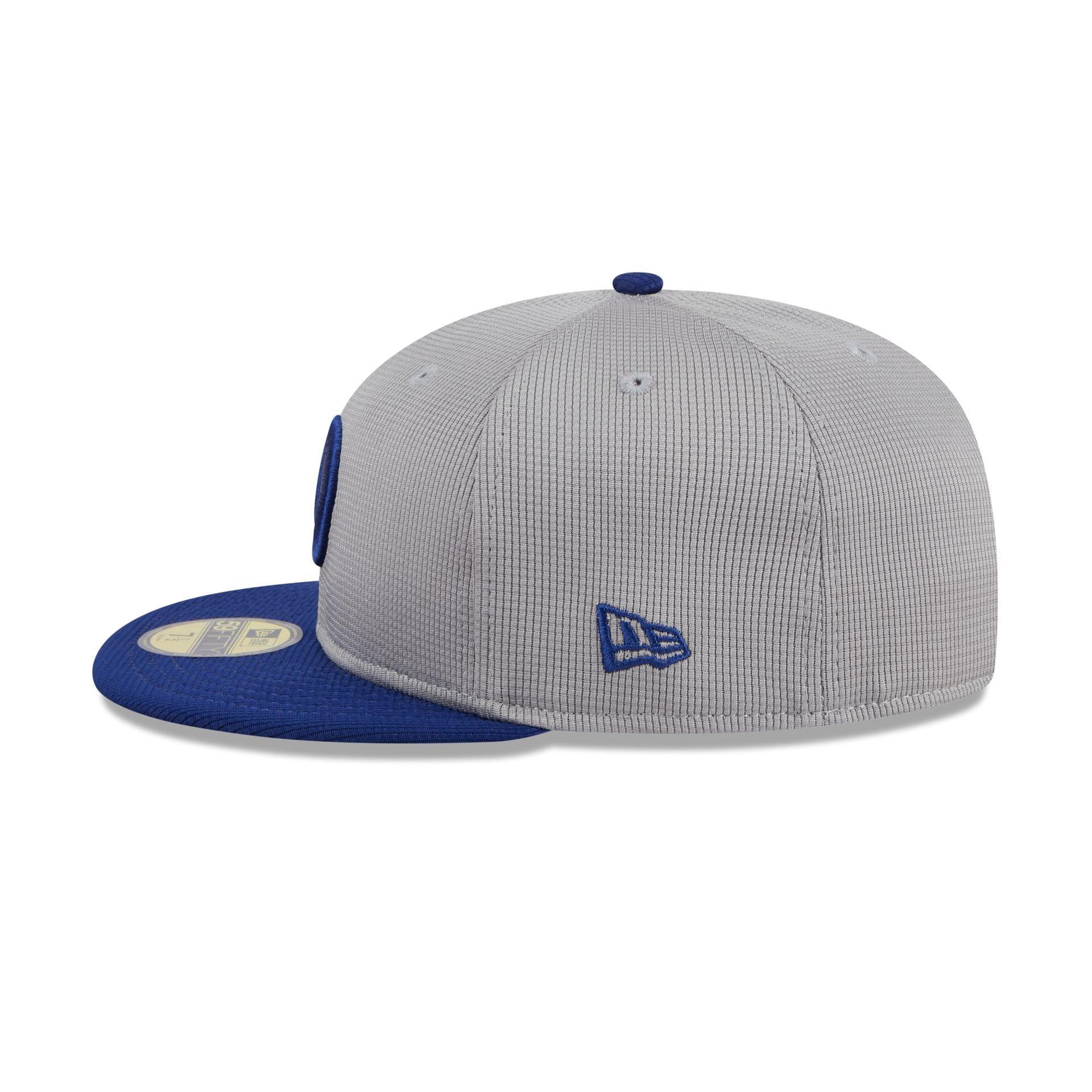 Los Angeles Dodgers 2024 Batting Practice Gray 59FIFTY Fitted Hat Male Product Image