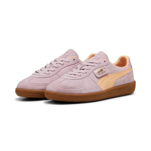 PUMA Palermo Women's Sneakers in Grape Mist/Peach Fizz Product Image