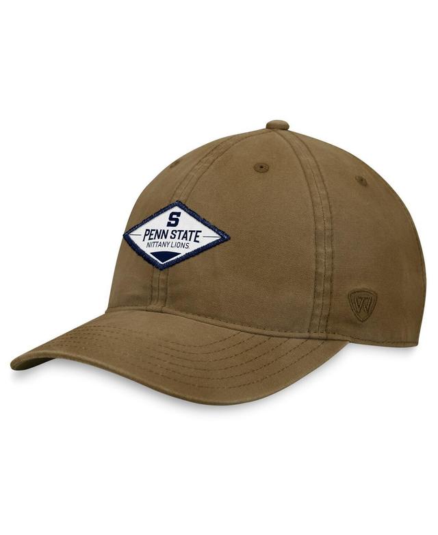 Mens Top of the World Khaki Penn State Nittany Lions Adventure Adjustable Hat Product Image