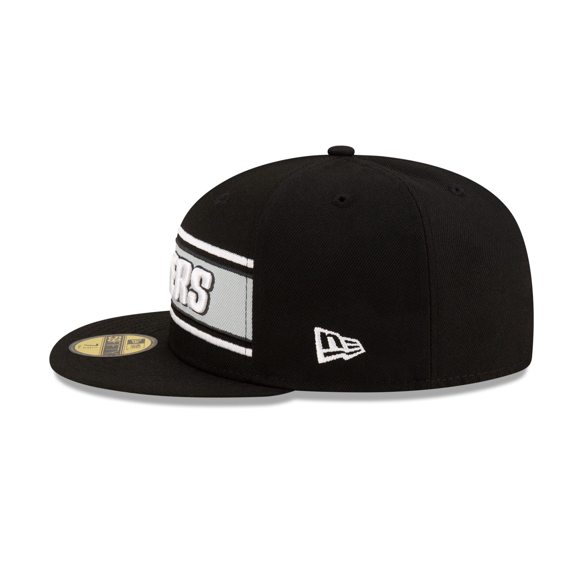 Las Vegas Raiders 2024 Sideline Black 59FIFTY Fitted Hat Male Product Image