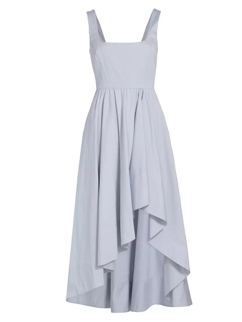 Allora Ruffled High-Low Maxi Dress Product Image