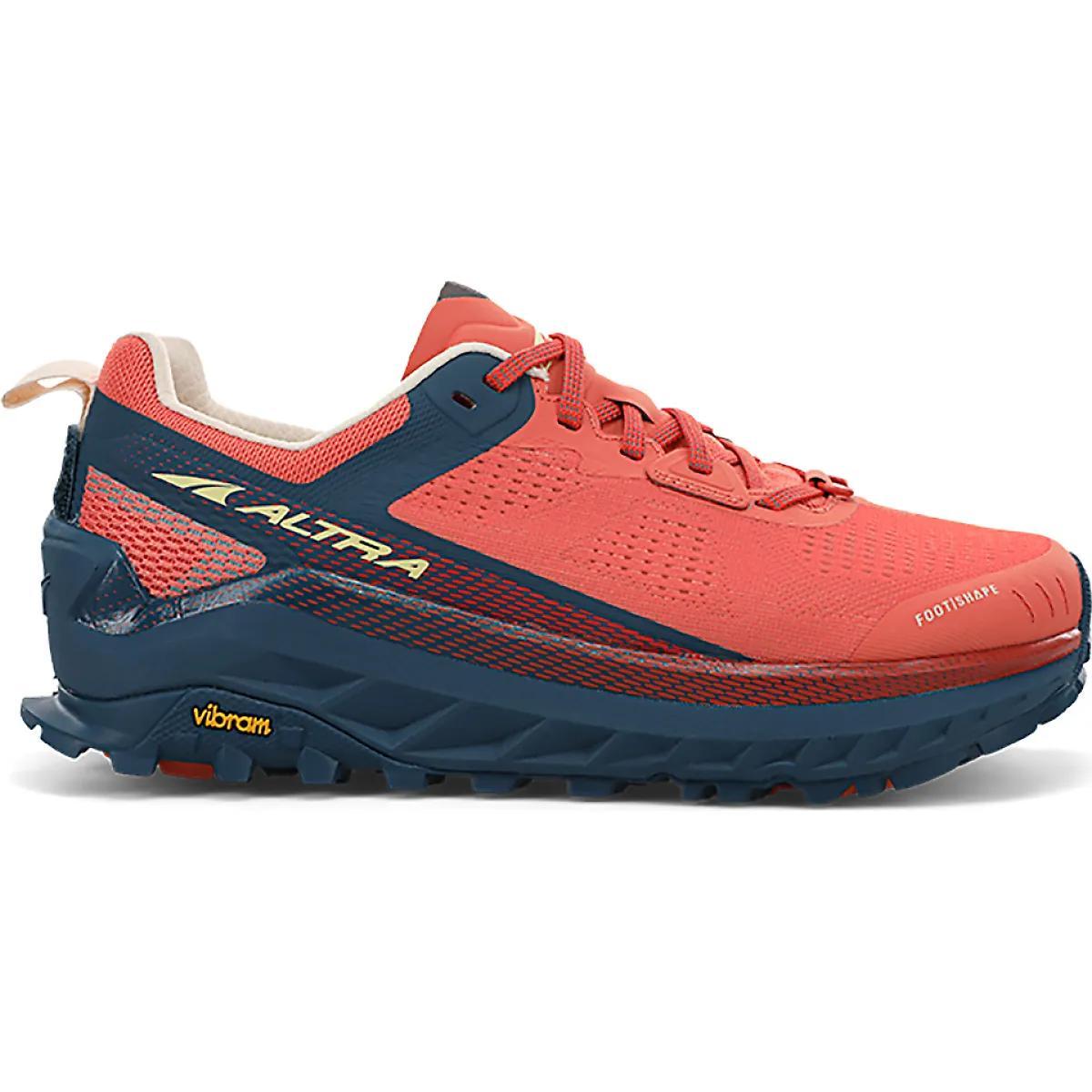 Altra Women's Olympus 4 Shoe Navy / Coral Product Image