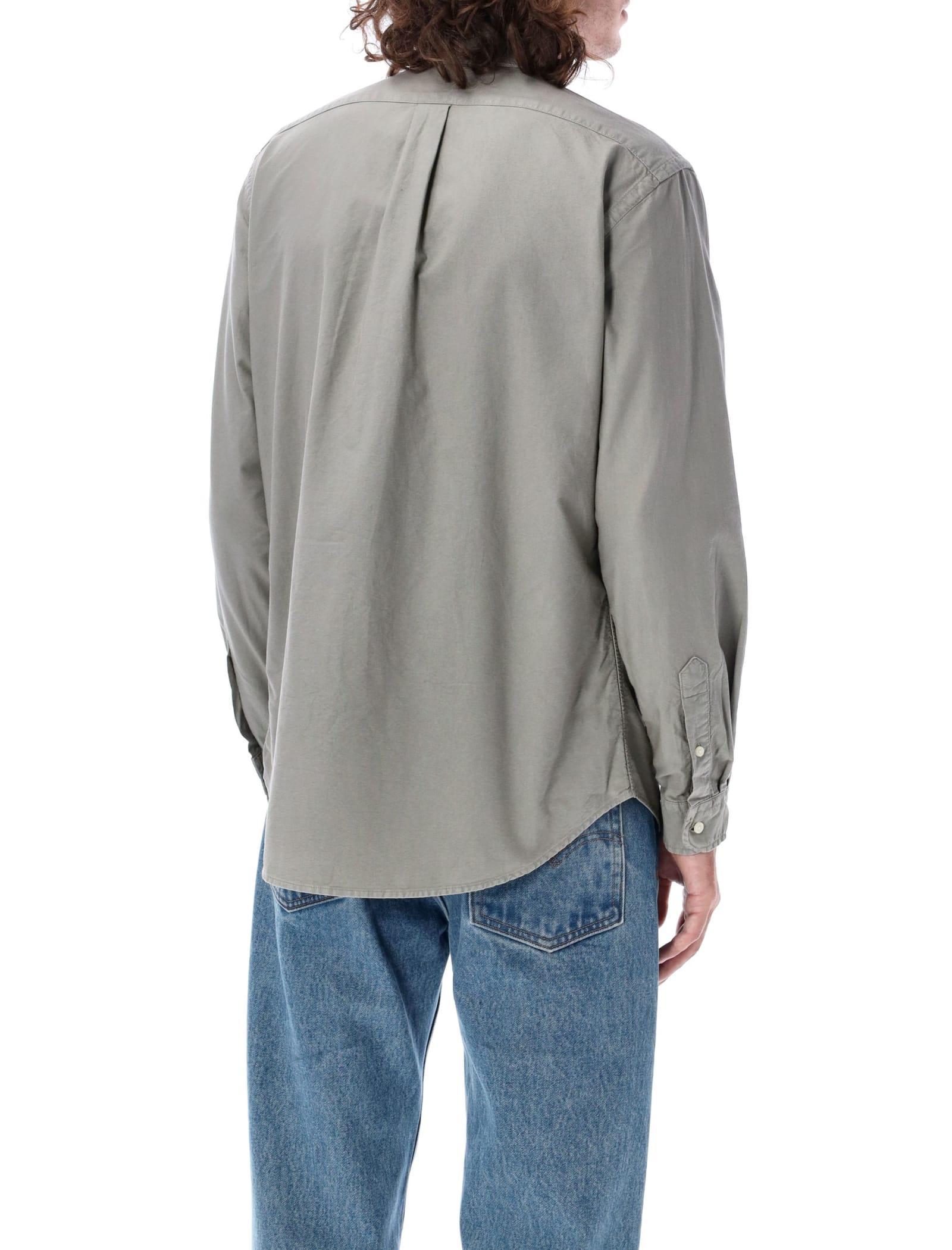 POLO RALPH LAUREN Long-sleeve Shirt In Grey Product Image