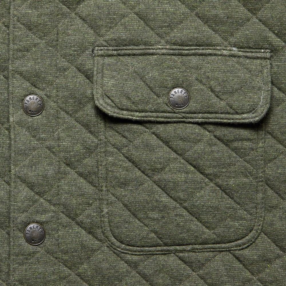 Epic Quilted Fleece CPO - Olive Melange Product Image