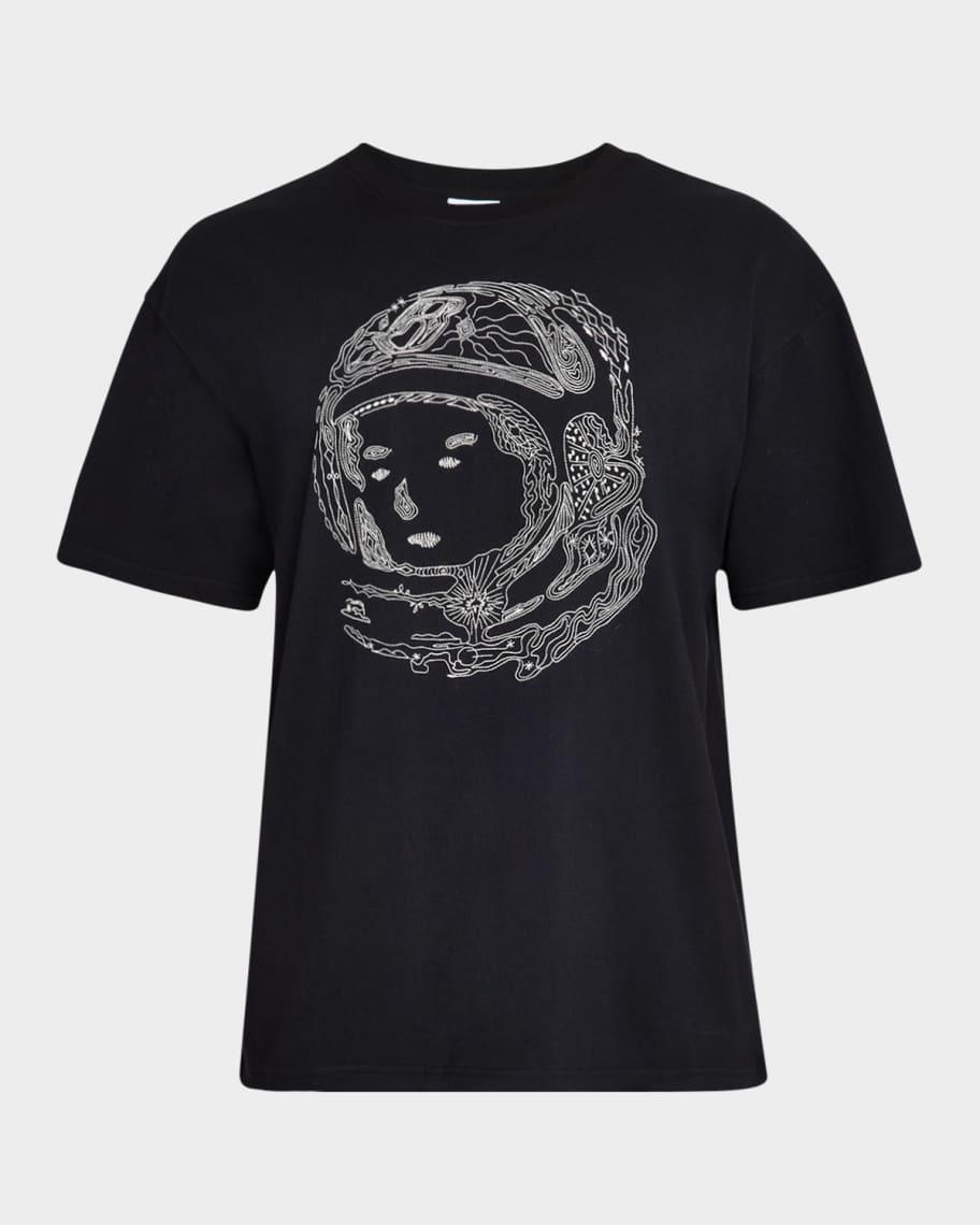 Men's Embroidered Helmet T-Shirt Product Image