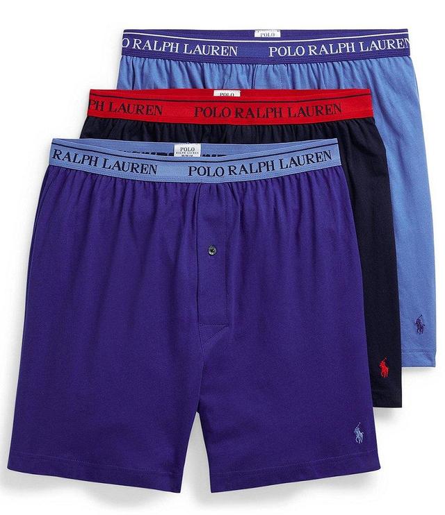 Polo Ralph Lauren Classic Fit Knit Jersey Cotton Boxer 3-Pack Product Image