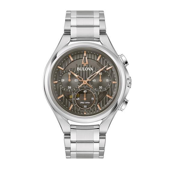 Kay Bulova CURV Chronograph Mens Watch 98A301 Product Image