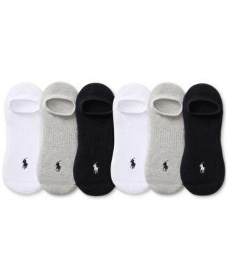 Polo Ralph Lauren Mens 6-Pk. Performance No Show Liner Socks Product Image