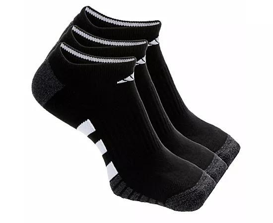 Adidas Men's Medium Cushioned 3.0 No Show Socks 3 Pairs Product Image