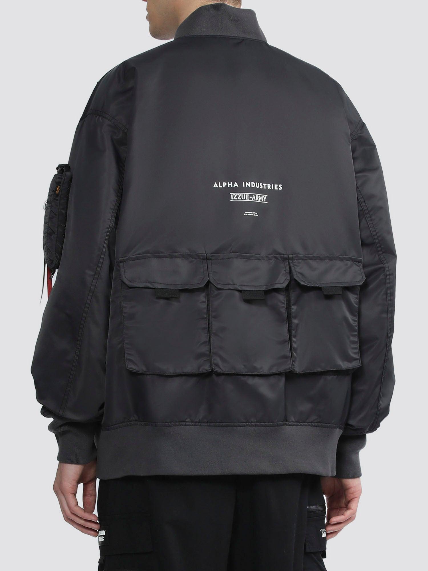 ALPHA X IZZUE UTILITY MA-1 JACKET Product Image