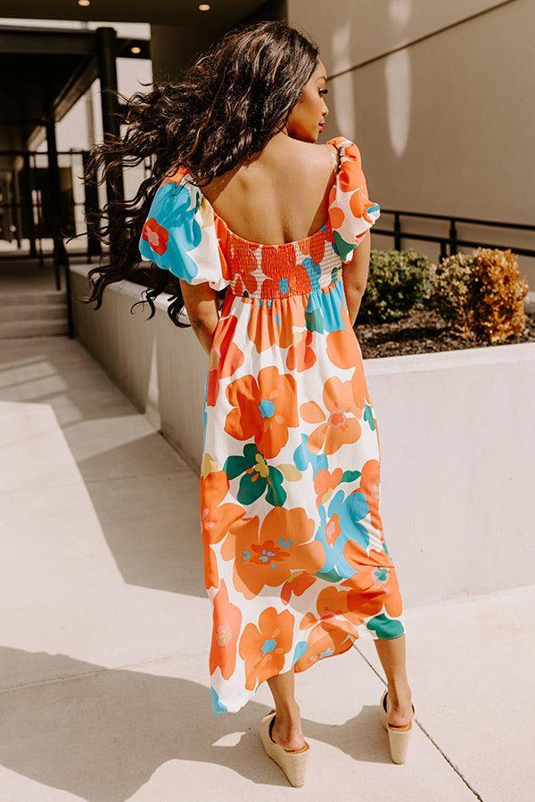 Floral Fascination Maxi Dress Product Image