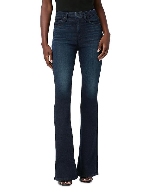 Hudson Holly High Rise Flare Leg Jeans in Tourmaline Product Image