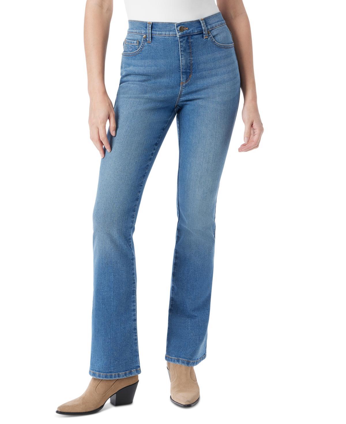 Gloria Vanderbilt Womens Shape Effect Tummy Sculpt Bootcut Jeans Product Image