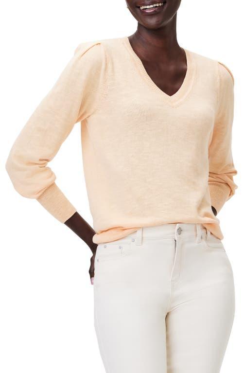 Womens Slub V-Neck Sweater Product Image