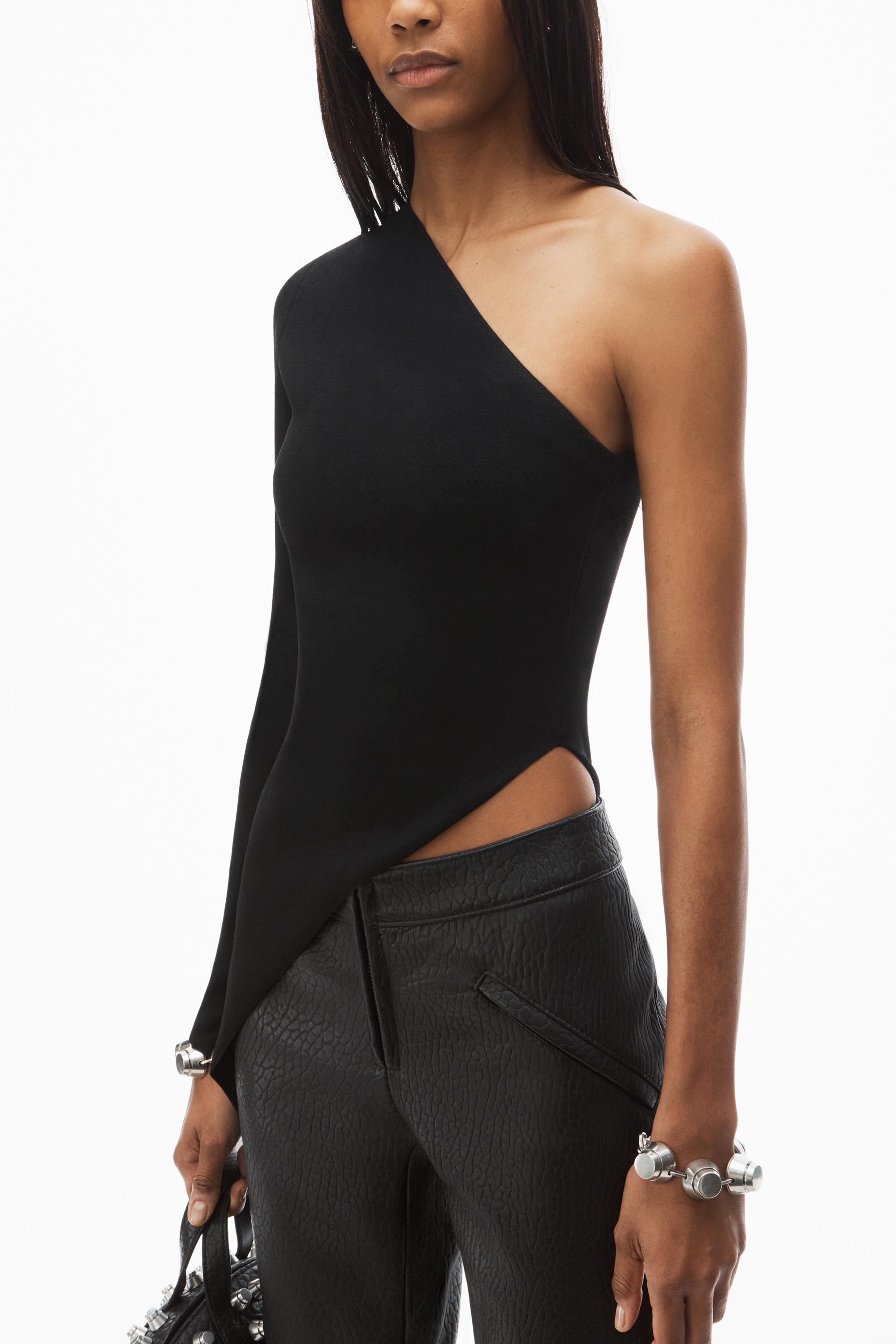 Asymmetric Long-sleeve Top Product Image