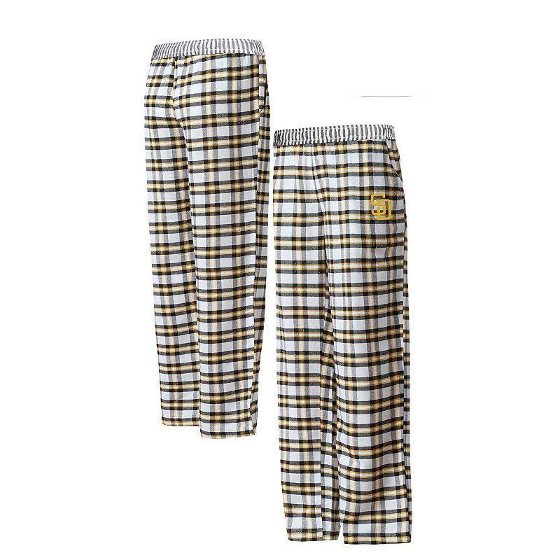 Womens Concepts Sport /Gold San Diego Padres Sienna Flannel Sleep Pants product image