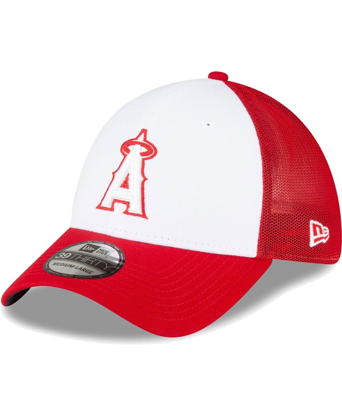 Mens New Era Red Los Angeles Angels 2023 On-Field Batting Practice 39THIRTY Flex Hat - Red Product Image