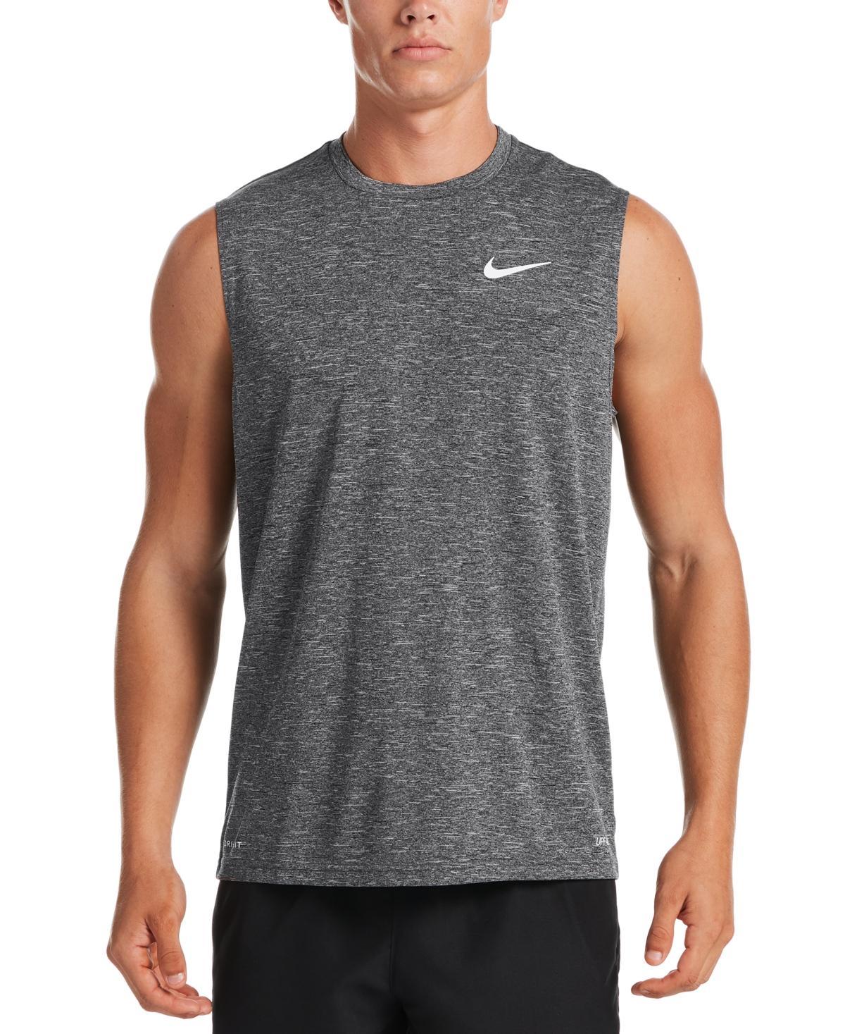 Nike Mens Big & Tall Mens Dri-fit Upf 40+ Heathered Sleeveless Rash Guard Product Image