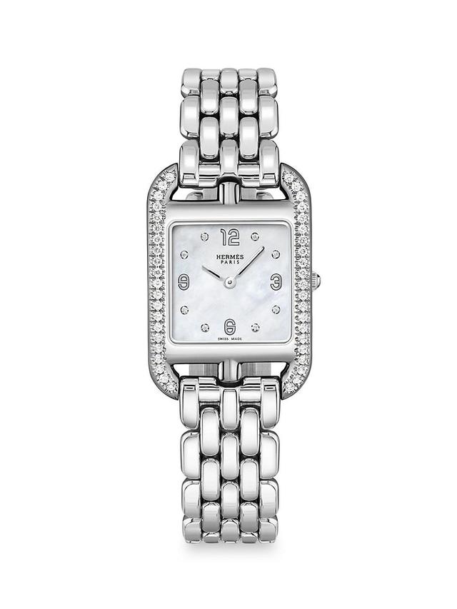 Womens Cape Cod Stainless Steel & Diamond Bracelet Watch Product Image